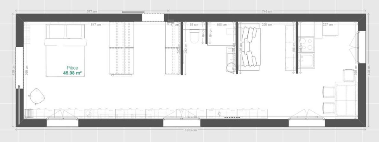 Le 505 Apartamento Saint-Jean-d'Avelanne Exterior foto